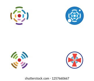 Eye care logo template