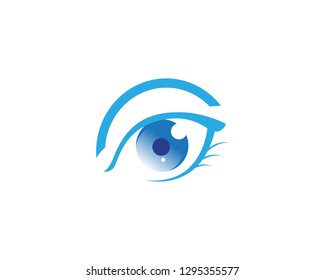 Eye care Logo Template
