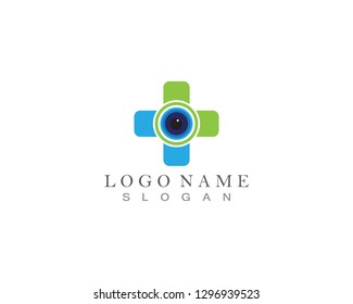 Eye care logo Template