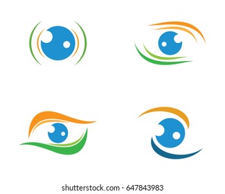 Eye care Logo Template