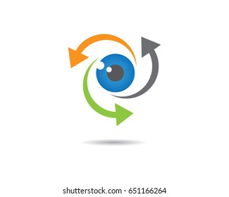 Eye care Logo Template