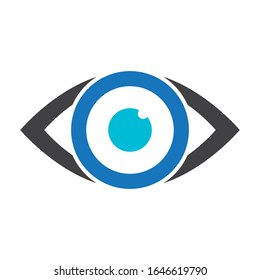 Diseño de plantillas de logotipos para el cuidado de los ojos