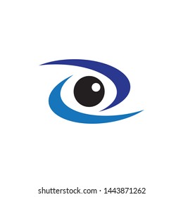 Eye care logo template vector icon design
