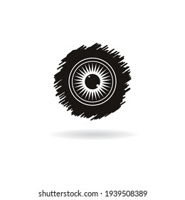 Eye care logo template vector icon design