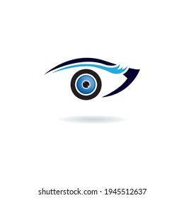 Eye care logo template vector icon design