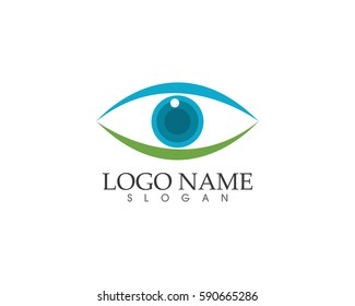 Eye Care Logo Vector Stock Vector (Royalty Free) 590665286 | Shutterstock