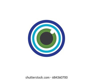  Eye care logo vector
