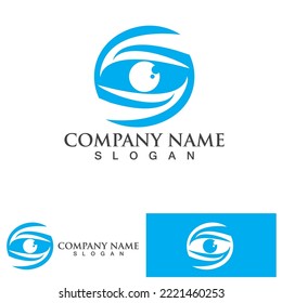 Eye Care logo  vector design