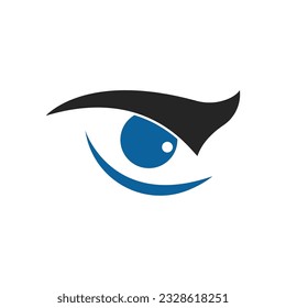 Eye care logo vector illustration design