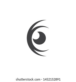 Eye care logo vector template