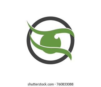 Eye care logo vector Template