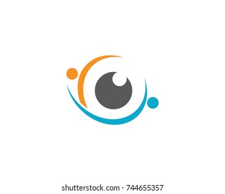 Eye care logos Template