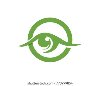 Eye care logos Template
