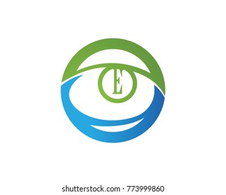 Eye care logos Template