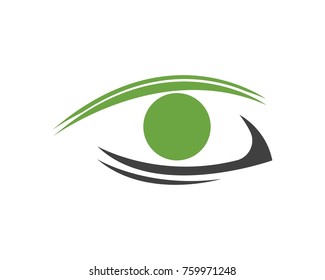 Eye care logos vector Template