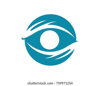 Eye care logos vector Template