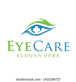 eye care, medicial logo vector