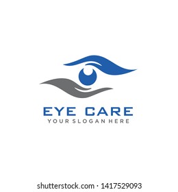 Eye Care Optical Logo Vector Stock Vector (Royalty Free) 1417529093 ...