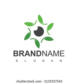 Plantilla De Logotipo Eye Care And Spa