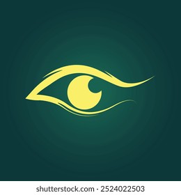 Eye Care arte na moda impressionante vetor abstrato ilustração colorido útil design.eps