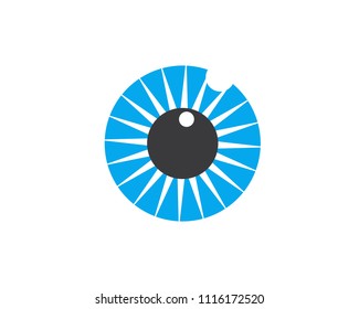 Eye Care vector logo design