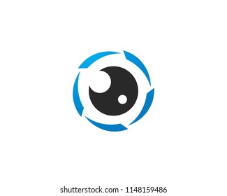 Eye Care vector logo design