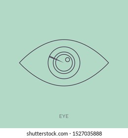 Eye Care vector logo design