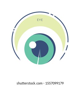 Eye Care vector logo design