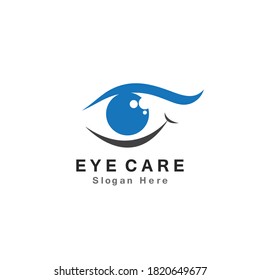  Eye Care vector logo design
