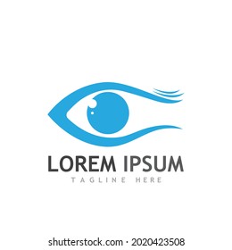  Eye Care vector logo design