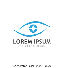  Eye Care vector logo design
