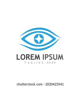  Diseño del logotipo vectorial Eye Care