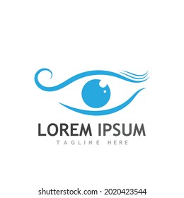  Diseño del logotipo vectorial Eye Care