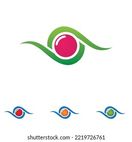  Diseño del logotipo vectorial Eye Care