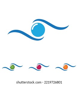  Diseño del logotipo vectorial Eye Care
