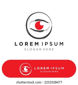 Eye Care vector logo design