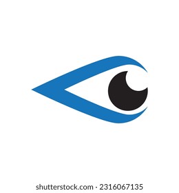 Diseño del logotipo vectorial Eye Care
