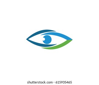 Eye Care vector logo design
