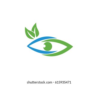 Eye Care vector logo design