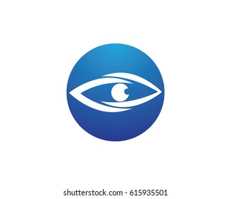Eye Care vector logo design