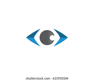 Eye Care vector logo design