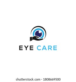 Eye Care Vector Logo And Icon Design