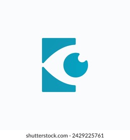 Eye Care vector logo symbol