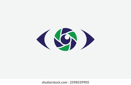 Eye care vision logo design