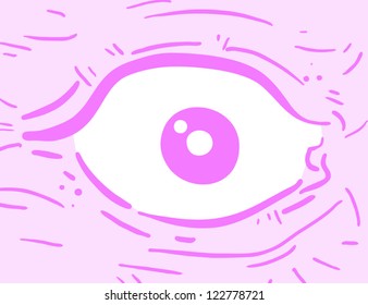Eye cartoon