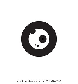 Eye cartoon icon