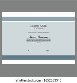 Eye Catching Appreciation Certificate Template