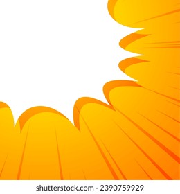 eye catching blank dialog box comic background in pop art vector