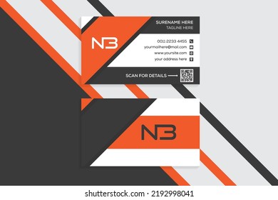 Eye catching business card design