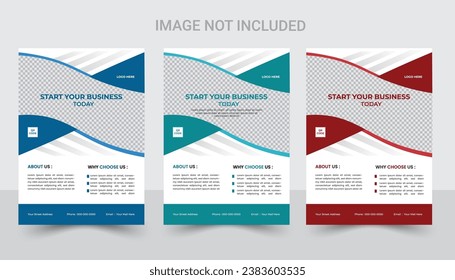 Eye catching business Flyer. Bundle business Flyer design presentation. Professional business flyer. Corporate Business Flyer